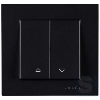 Выключатель для жалюзи Arvia Electric KAREN Черный (20 07 2000 216)